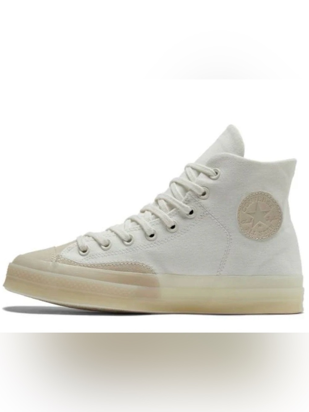 Converse “Chuck 70 Marquis” High Top Sneakers in Off-White/Cream